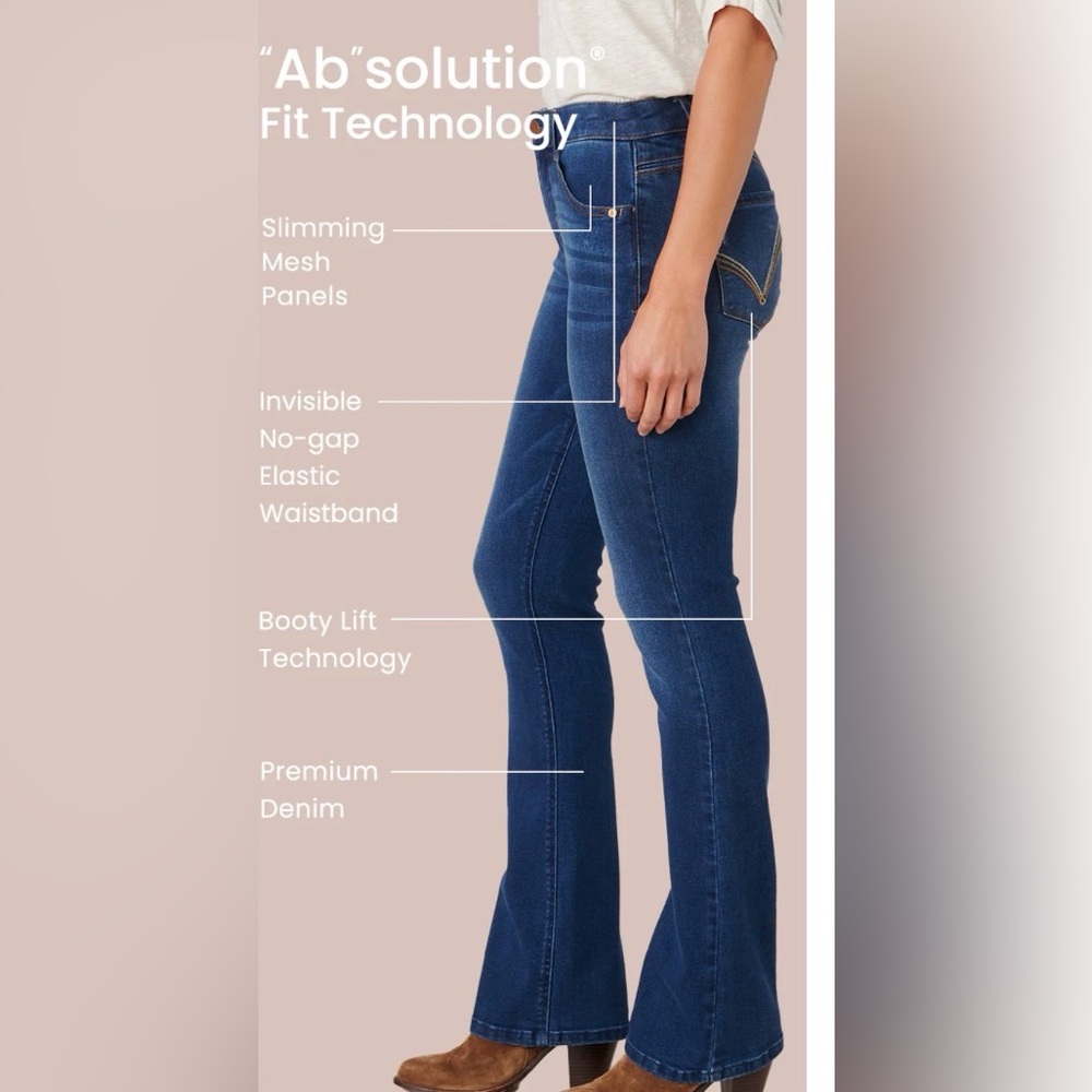 Democracy “Ab” technology Dark Blue Women's Jeans